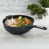 BergHOFF Phantom Nonstick Ceramic Wok Pan, Recycled Cast Aluminum - 2 of 4