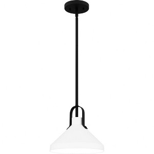 Quoizel Lighting Brink 1 - Light Pendant in  Matte Black - 1 of 4