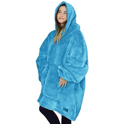 Tirrinia Oversized Hoodie Blanket Sweatshirt Comfortable Giant Wearable ...