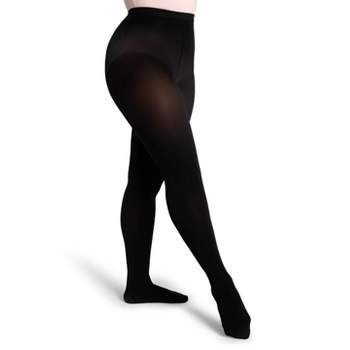 Capezio Theatrical Pink Professional Mesh Transition Tight With Seams -  Girls One Size : Target
