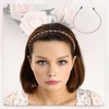 Unique Bargains Women's Fashion Design Thin Cloth Headbands Multicolored 5.12"x0.2" 5 Pcs - image 2 of 4