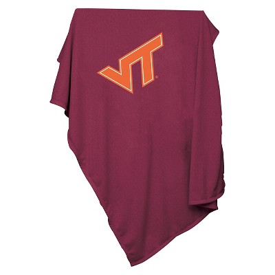 NCAA Virginia Tech Hokies Sweatshirt Throw Blanket