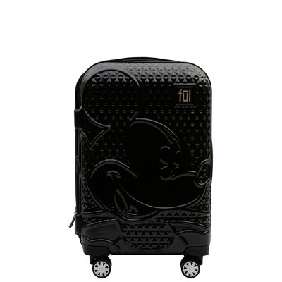 black mickey mouse suitcase