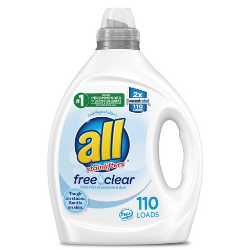 All Free Clear Liquid Concentrated Laundry Concentrated Detergent - 825 Fl Oz Target