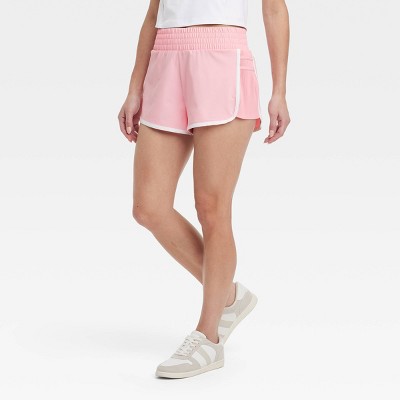 Women's Woven Mid-Rise Piped Dolphin Shorts 2.5" - All In Motion™
