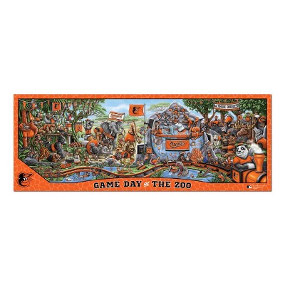 MLB Baltimore Orioles Game Day at the Zoo Jigsaw Puzzle - 500pc