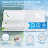 Zibroges Bed Pillow for Neck Pain Relief, Memory Foam Neck Pillow, Contour Cooling Pillow for Side Sleeper, AdjOrthopedic Sandwich Pillow - 4 of 4