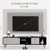 LIVAREEmlen Modern TV Stand for 80'' TV with 2 Doors, Media Console Table, Entertainment Center with Large Storage Cabinet for Living Room, Bedroom - 4 of 4