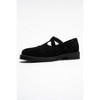 Janney - Black Suede Leather Strap Loafers (Women) | Forever & Always Shoes - 4 of 4