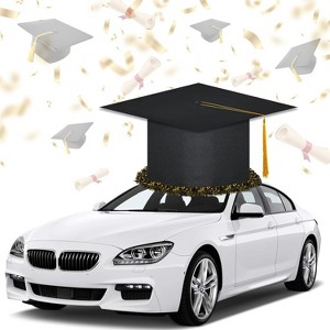 TruAIR Giant Graduation Cap Car Decoration (39"x15", 2025) - 1 of 4