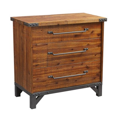 Lancaster 3 Drawer Dresser Amber