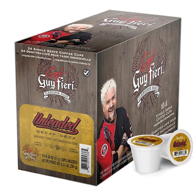 Guy Fieri Flavortown Roasts Coffee Pods, Gourmet Coffee in Single Serve Cups, 24 Count