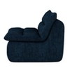 NicBex Polyester Fabric Bean Bag Chair with High-Density Foam,Lazy Sofa Chair with Handle Free Design,Modern Lounge Chair for Living Room,Blue - 4 of 4