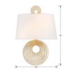 Crystorama Lighting Doral 2 - Light Sconce in  Renaissance Gold - 4 of 4