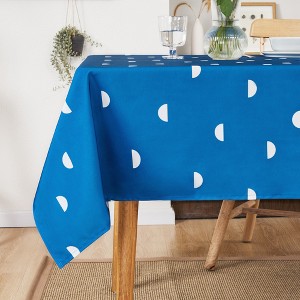 Deconovo Waterproof Printed Tablecloth – Reusable Party Decor - 1 of 4