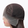 Jessie's Wig 22 Inch Straight Wig Middle Length Synthetic Hair 13x3.5 Lace Wigs Brown Color 1 Pc/Pack - 3 of 4