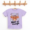 The Juniper Shop Mood Swings Cow Youth Short Sleeve Tee - 3 of 4