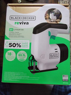 reviva™ by BLACK+DECKER  12V Cordless Jigsaw 