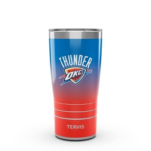NBA Oklahoma City Thunder 20oz Ombre Stainless Steel Tumbler - 1 of 4