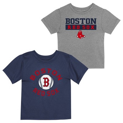 Mlb Boston Red Sox Toddler Boys 2pk T shirt 3t Target