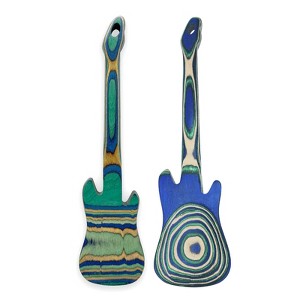 Island Bamboo Pakkawood Guitar Spoon and Spatula, Set of 2 - 1 of 1