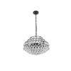 Elegant Lighting Savannah 5 - Light Pendant in  Black - image 4 of 4