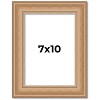 PosterPalooza | Photo Size Weathered Yellow Picture Frame - UV Acrylic, Foam Board Backing, Hanging Hardware - 2 of 4