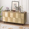Bella Depot 59.84" Elegant Vintage Sideboard Buddet Cabinet with 4-Door - 4 of 4