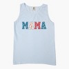 Simply Sage Market Patriotic Mama Floral Garment Dyed Tank - 3 of 3
