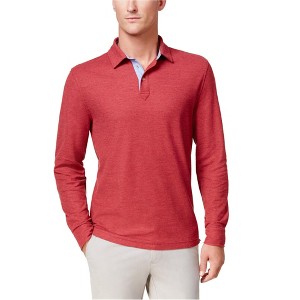 Club Room Mens LS Performance Polo Shirt - 1 of 1