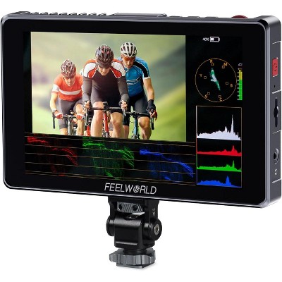 FEELWORLD S7 7 inch 1600nit 12G-SDI Aluminium Camera Field DSLR Monitor Touchscreen Waveform HDR 3D LUT Out for Cinematic Filmmaker Photographer