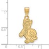 Black Bow Jewelry 14k Yellow Gold North Carolina State Wolfpack NCAA Large Pendant - 2 of 3