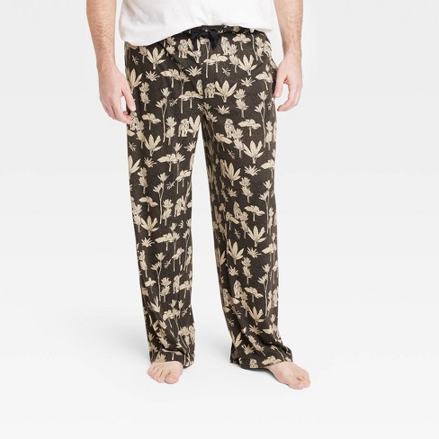 Men's Big & Tall Thermal Knit Jogger Pajama Pants - Goodfellow & Co™ Gray  5xlt : Target