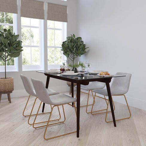 Bucket best sale kitchen chairs