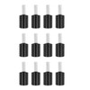 PSBM 12 Rolls 5" x 1000 Ft. Opaque Black Mini Extended Core Pallet Stretch Wrap 80 Ga - 2 of 4