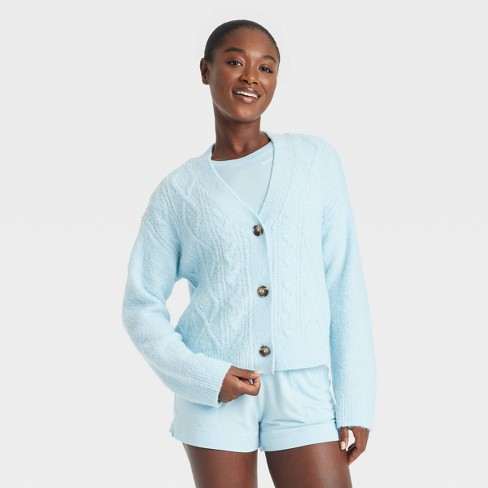 Blue cardigan target hot sale
