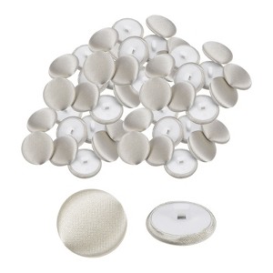 Unique Bargains Bridal Wedding Dress Suit DIY Satin Shiny Sewing Buttons 50 Pcs - 1 of 4