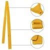 Allegra K Men's Knit Self-Tied Solid Color Skinny Square Tipping Ties - 4 of 4