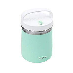 Tovolo  Food Container Stainless Steel Traveler (Mint/White) - 2 Quart - 1 of 4