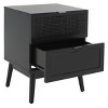 Baisley 2 Drawer Rattan Night Stnd - NST5003 - Safavieh - 3 of 4