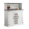 47" Wood Granite Pattern Cabinet - Festivo - 4 of 4