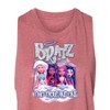 Women's Bratz Two Thousand One Graphic Racerback Tank - Heather Mauve - Small - 2 of 3