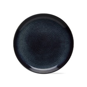 tagltd Loft Speckled Reactive Glaze Stoneware Dinnerware Plate 11.25 inch Midnight Blue Dishwasher Safe - 1 of 3