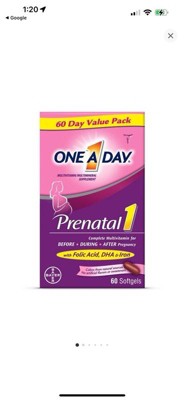 One a Day Prenatal 1 ( 30 Softgels )