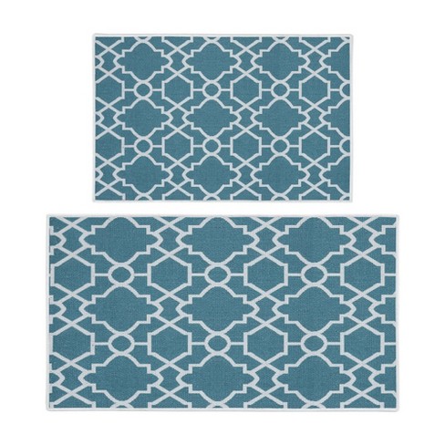 Kitchen Rugs, Set 2 Piece Kitchen Runner Rug Kitchen Floor Mat