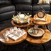 Sullivans 9.5" x 9.5" Wood Block Tic Tac Toe Game - 4 of 4