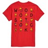 Men's - Peanuts - Woodstock Grid Short Sleeve Graphic T-Shirt - 2 of 4