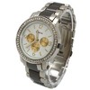 OLIVIA PRATT RHINESTONE BEZEL BRACELET METAL WATCH - 4 of 4