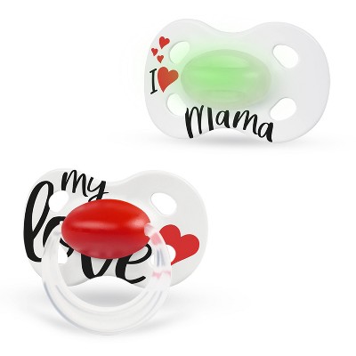 Medela Baby My Love Day-Night Pacifier - 0-6 Months 2pk