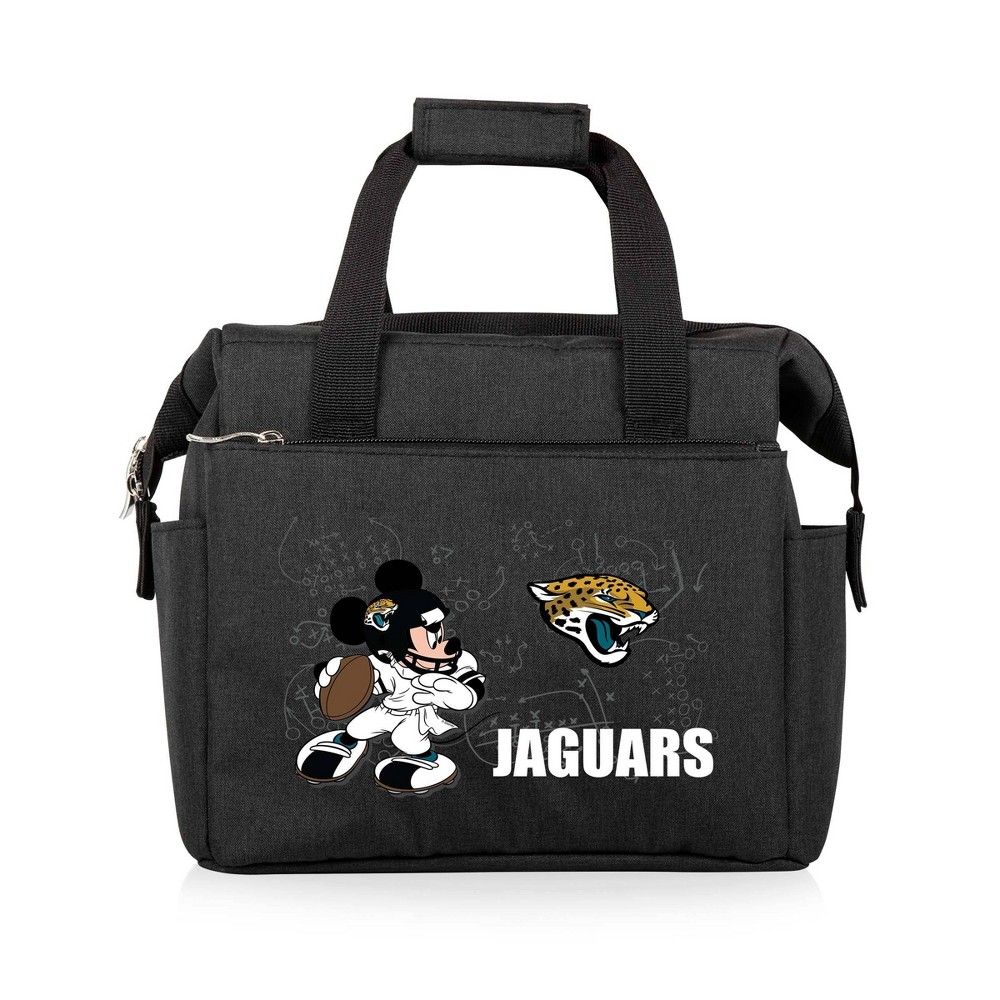 Photos - Food Container NFL Jacksonville Jaguars Mickey Mouse On The Go Lunch Cooler - Black